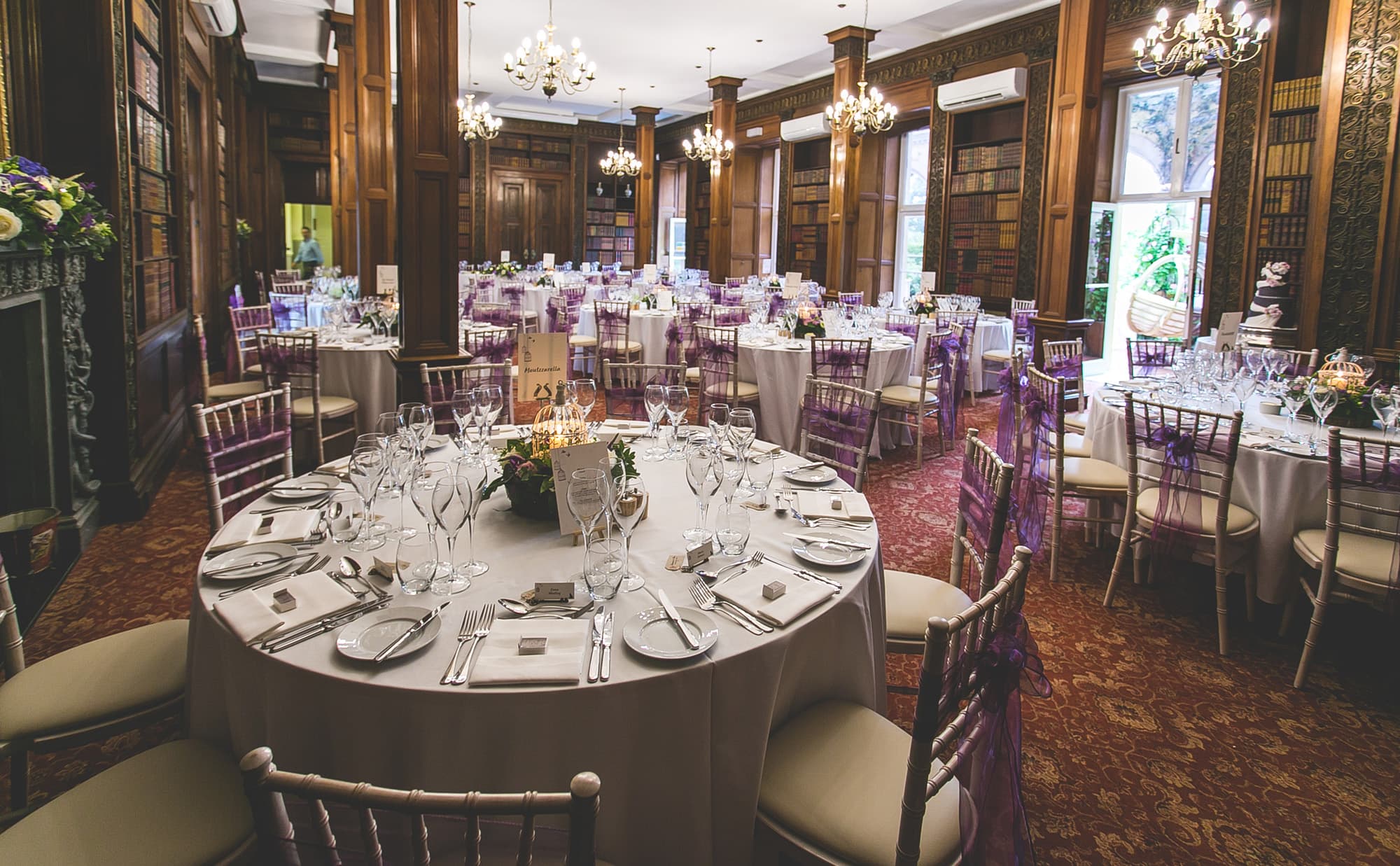 Grand Library, Clevedon Hall Estate photo #2