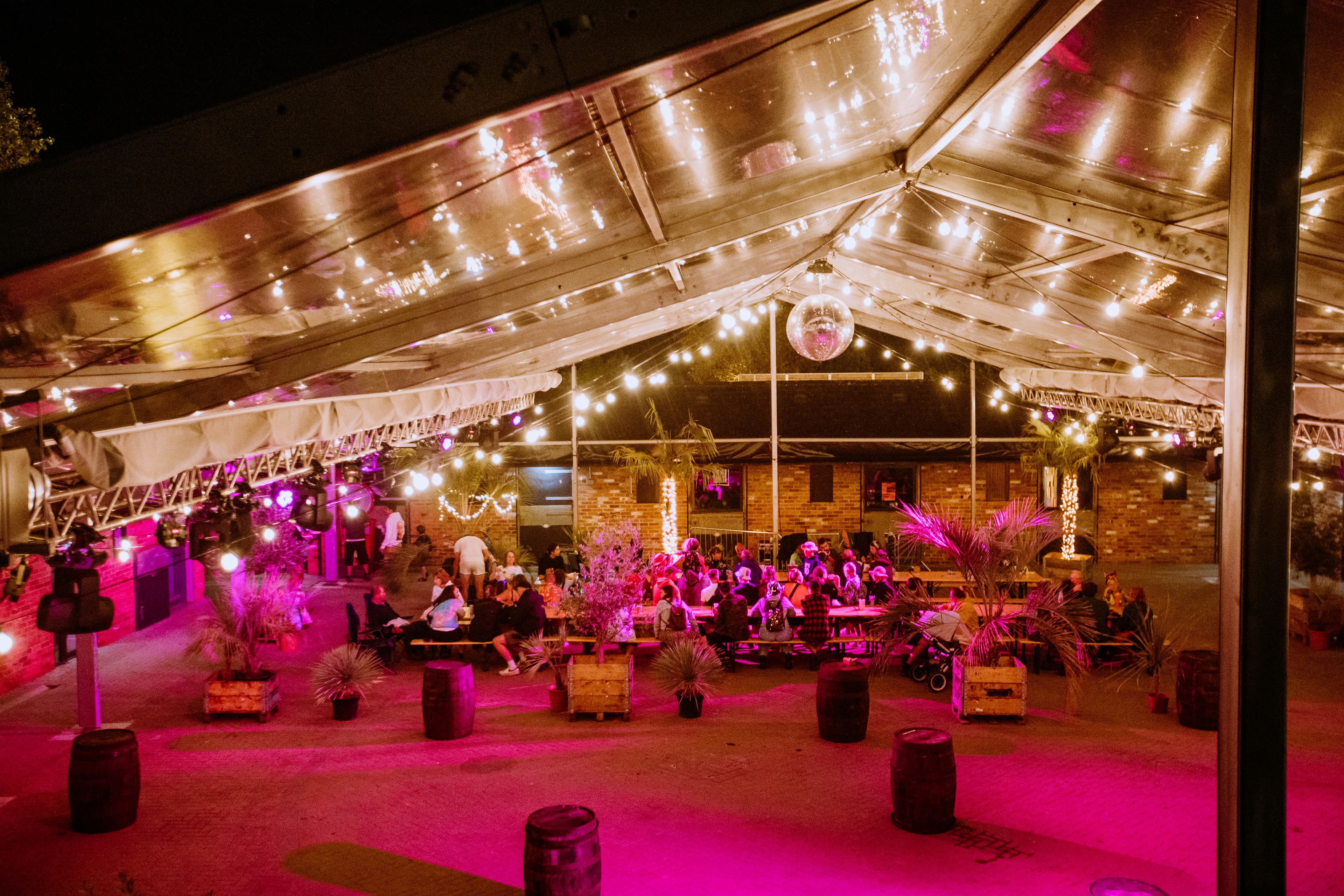 Photo of Blackpit Brewery, Covered Courtyard