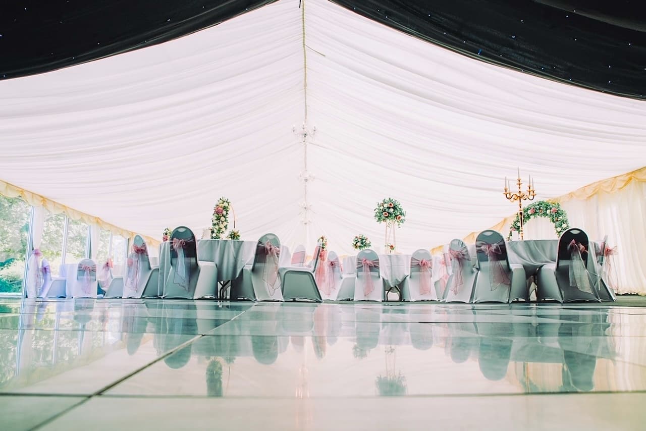 Glass-Fronted Marquee, Walcot Hall Estate photo #3