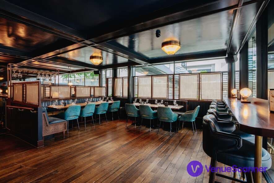 Hawksmoor Wood Wharf, Hawksmoor Bar Summer Terrace photo #3