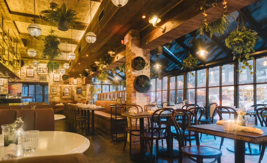 Main Dining Room, Le Petit Village photo #2