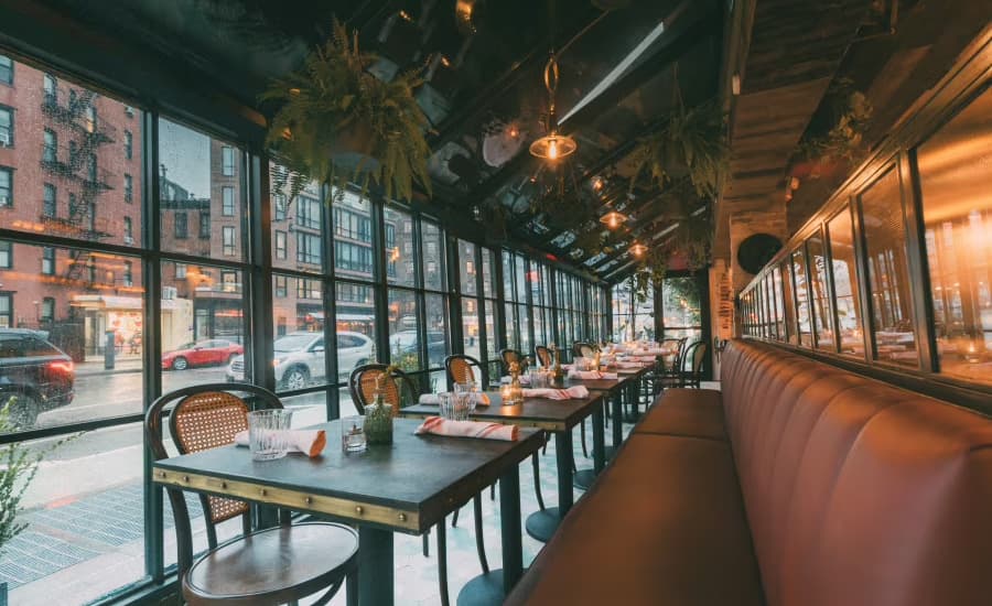 Main Dining Room, Le Petit Village photo #3