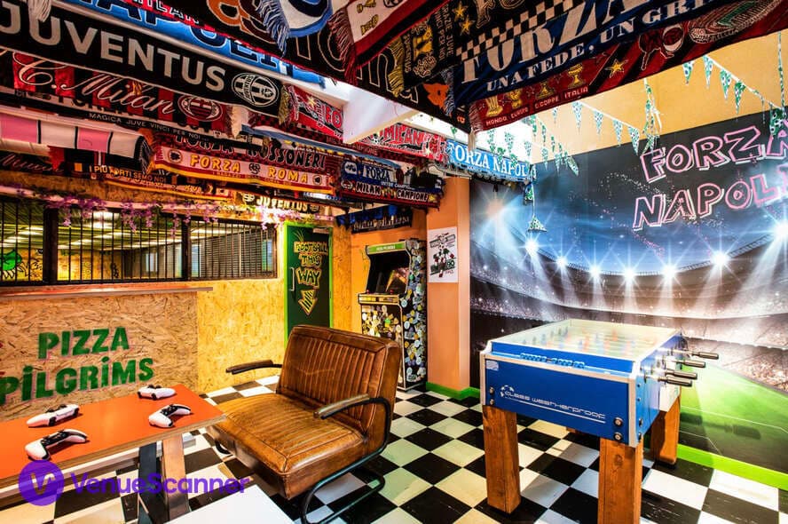 Pizza Pilgrims Brighton, Football Pitch Events Space photo #3