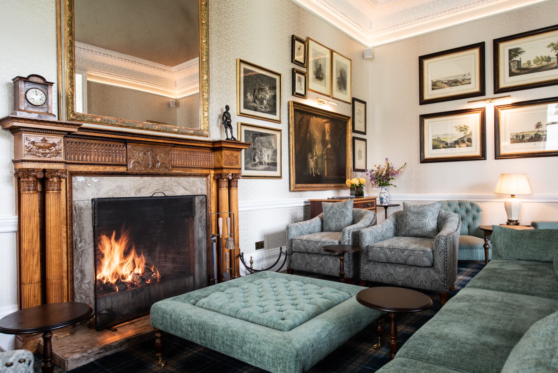 Drawing Room, SCHLOSS Roxburghe Hotel & Golf Course photo #3