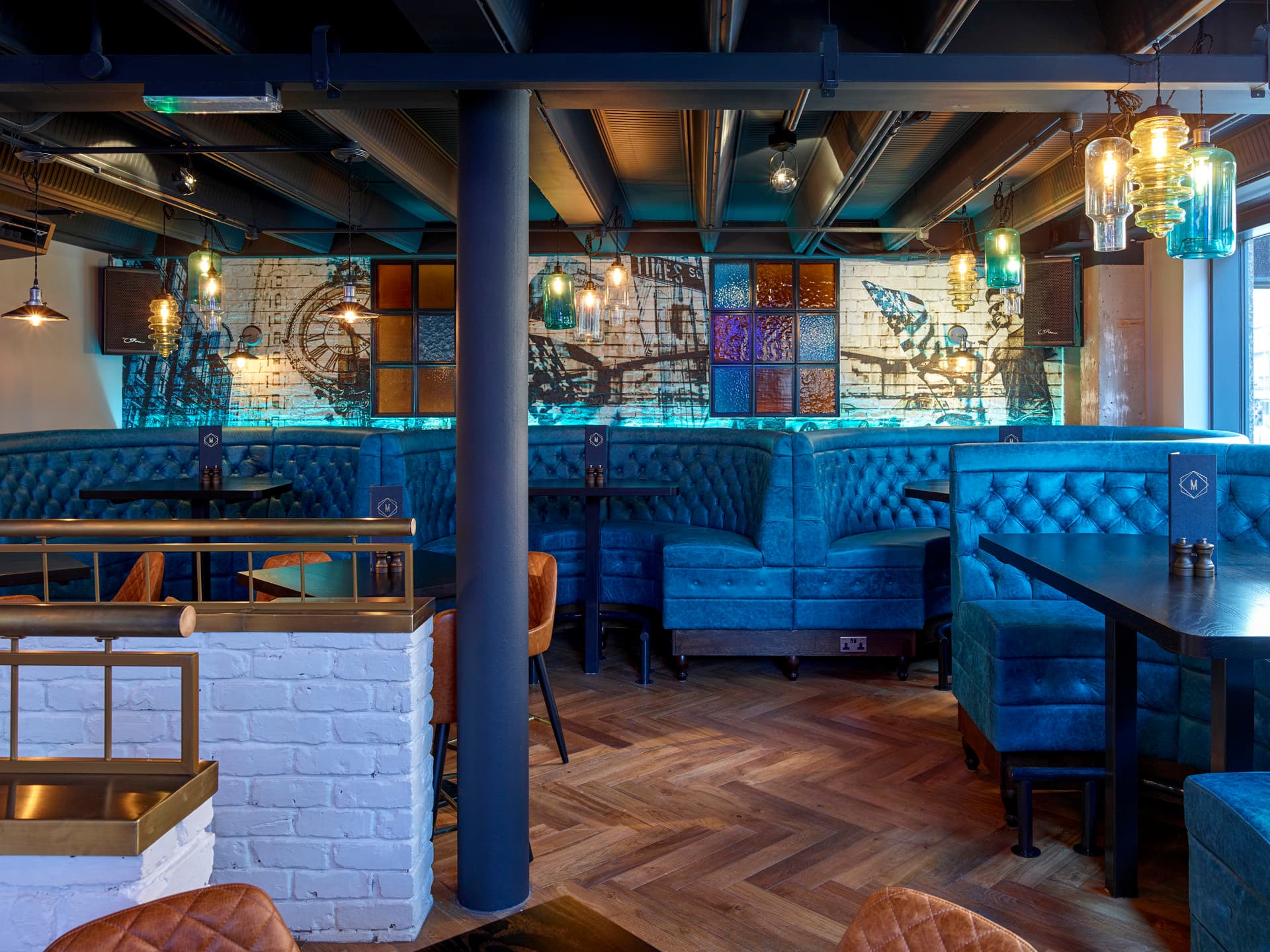 Booth Area, Manahatta Leeds Greek St. photo #1