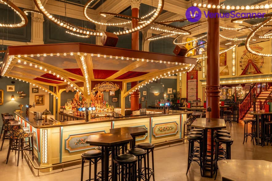 Flight Club Glasgow, Private Space - "The Mezzanine" photo #3