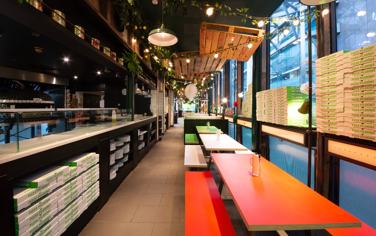 Upstairs Partial Hire, Pizza Pilgrims Liverpool Street photo #9