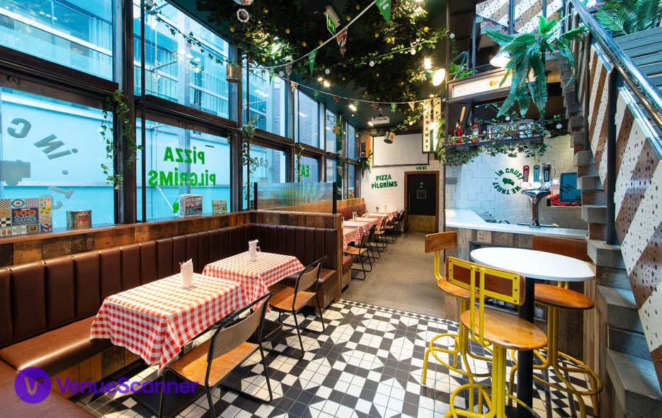 Pizza Pilgrims Liverpool Street, Semi Private Bar Area photo #3