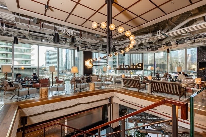 Exclusive Half Venue Hire With Panoramic Bar, Pitch Canary Wharf photo #2