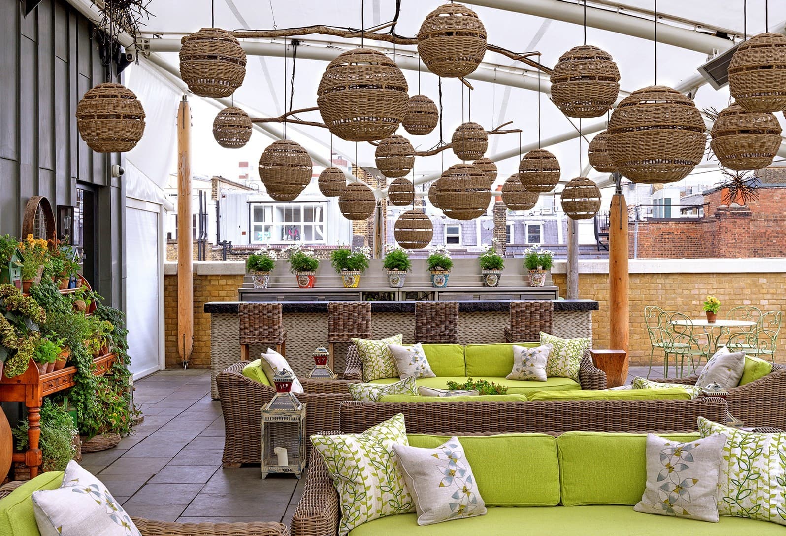 Roof Terrace, Ham Yard Hotel photo #3