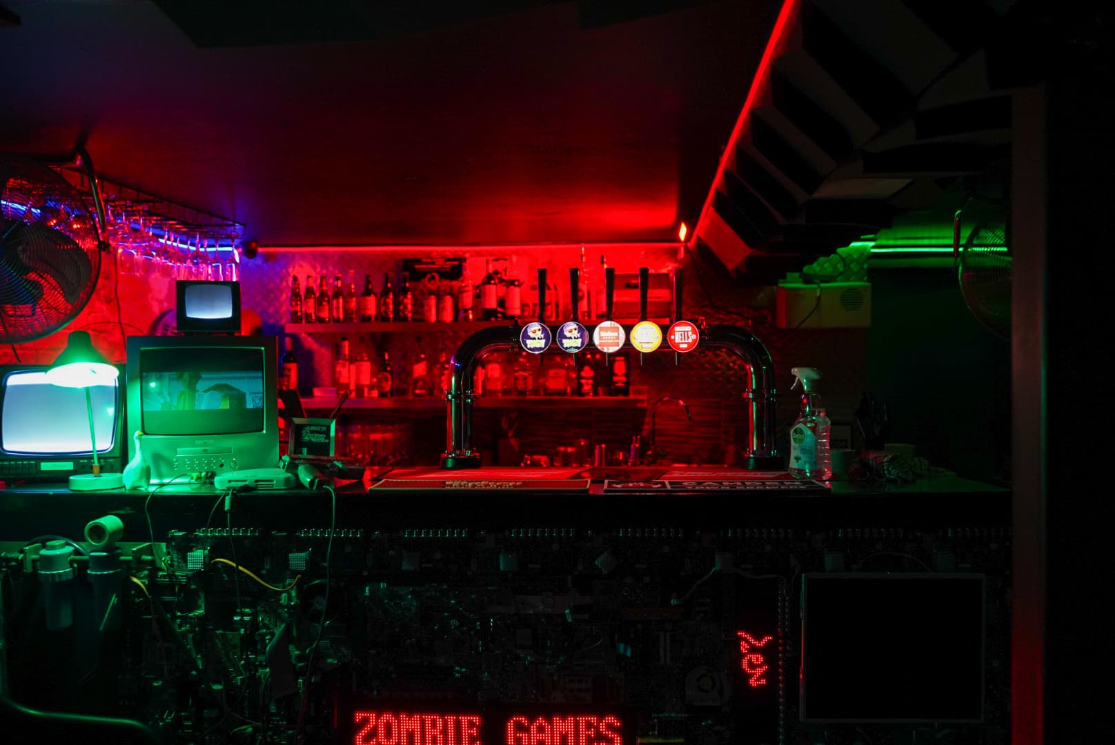 The Upside Down, Zombie Games Cafe & Bar photo #5