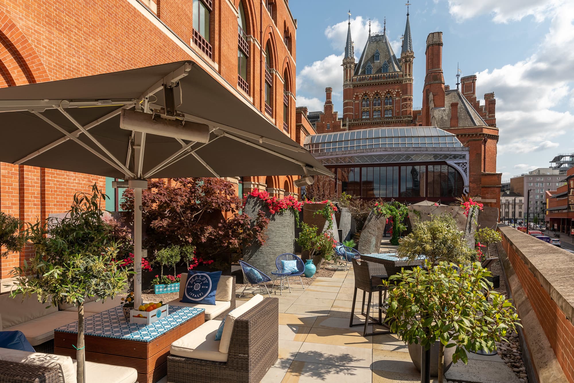 Roof Garden, St. Pancras London photo #1