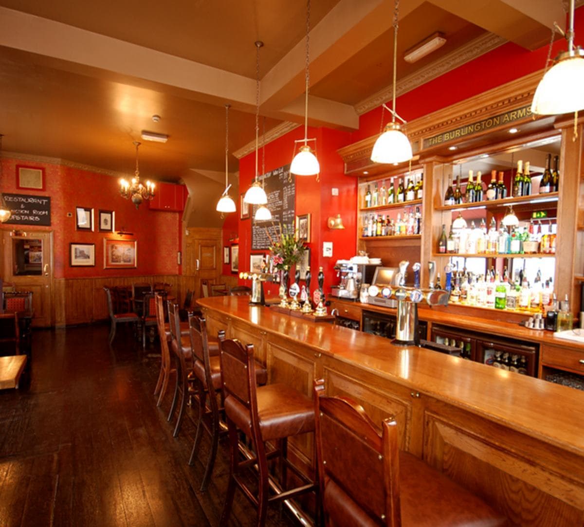 Restaurant, The Burlington Arms photo #2