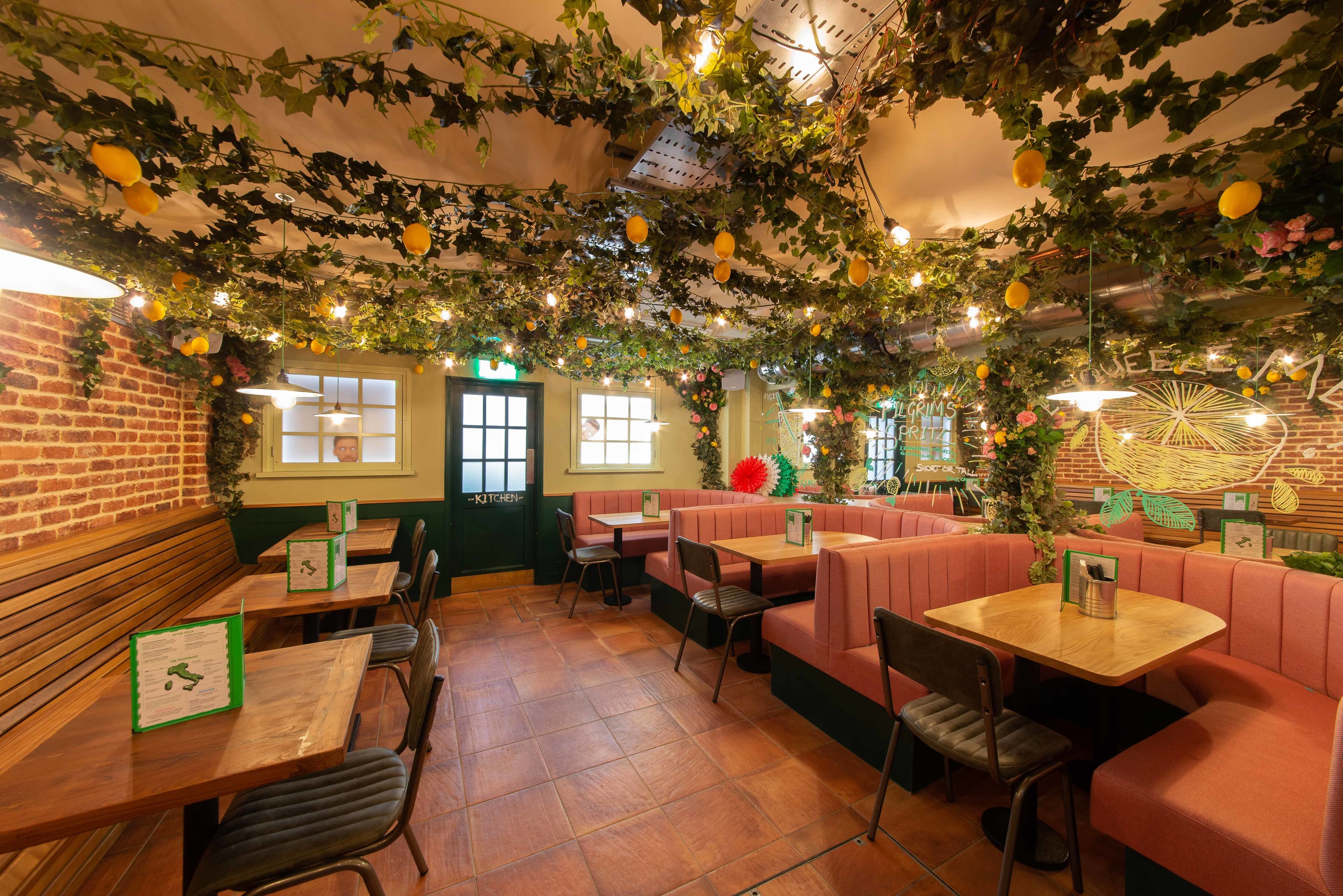 The Indoor 'Secret Garden', Pizza Pilgrims Hyde Park photo #1