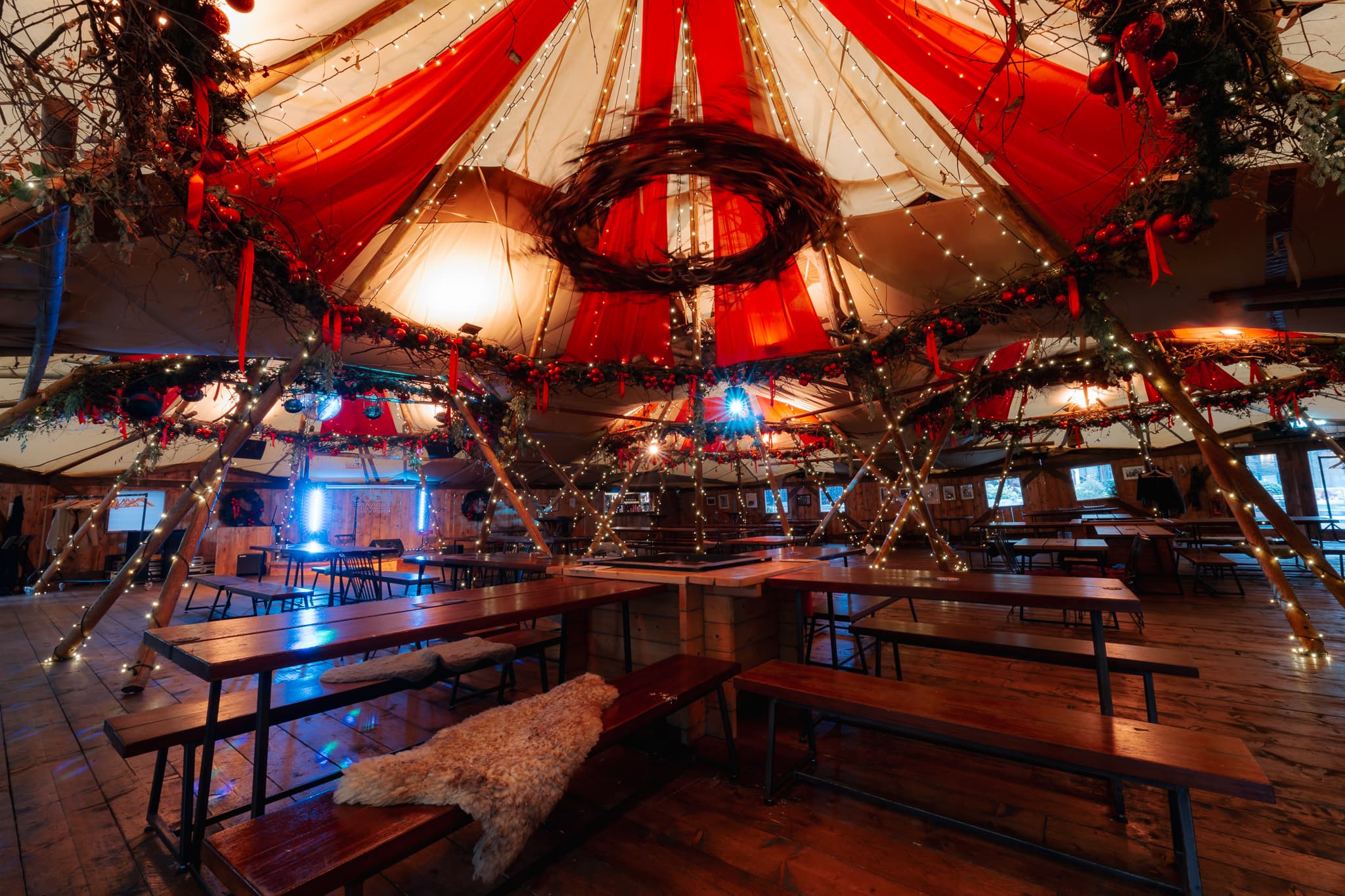 The Winter TeePee, Oast House Manchester photo #2