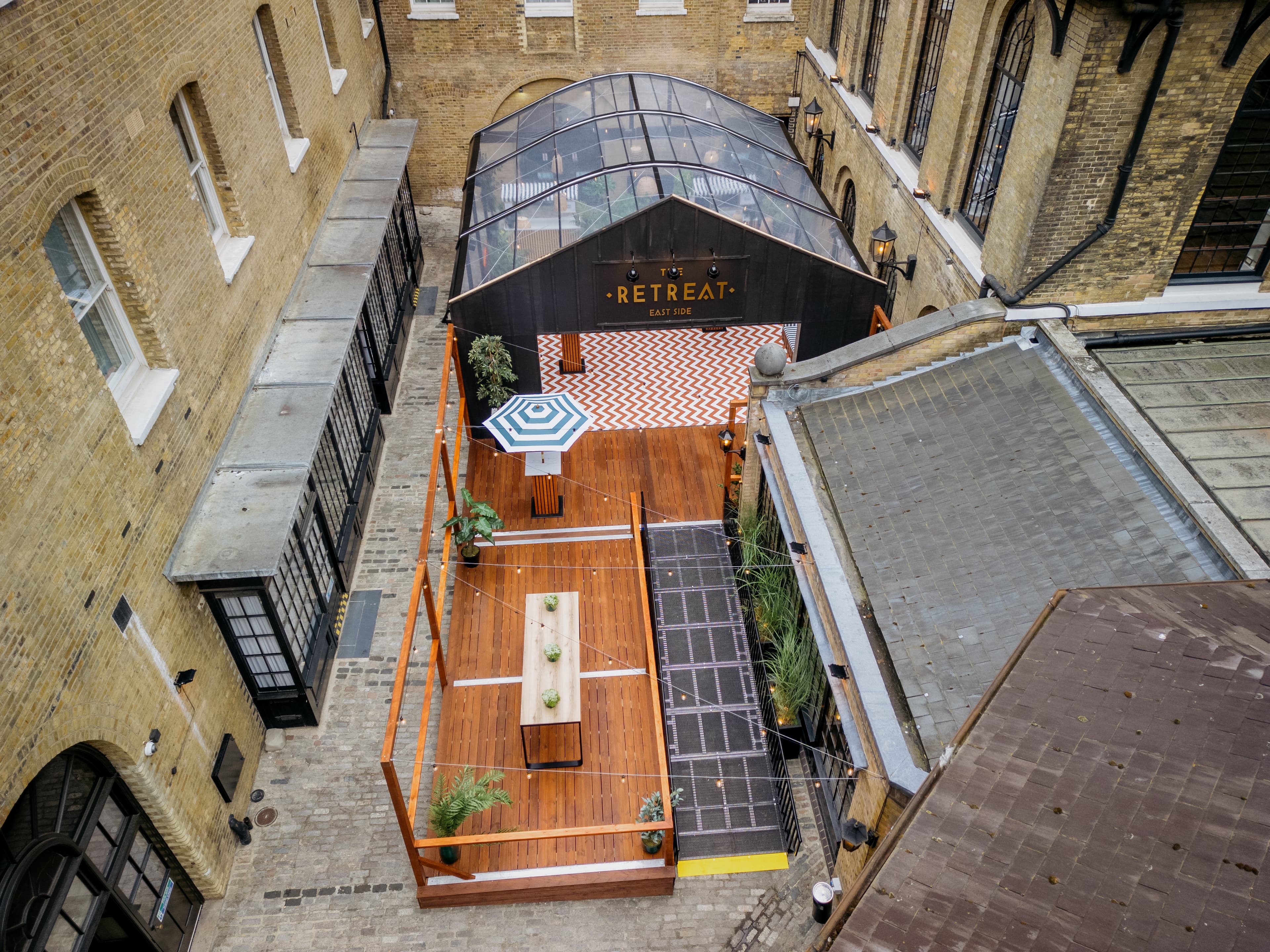 The Retreat - Courtyard Marquees, The Brewery photo #9