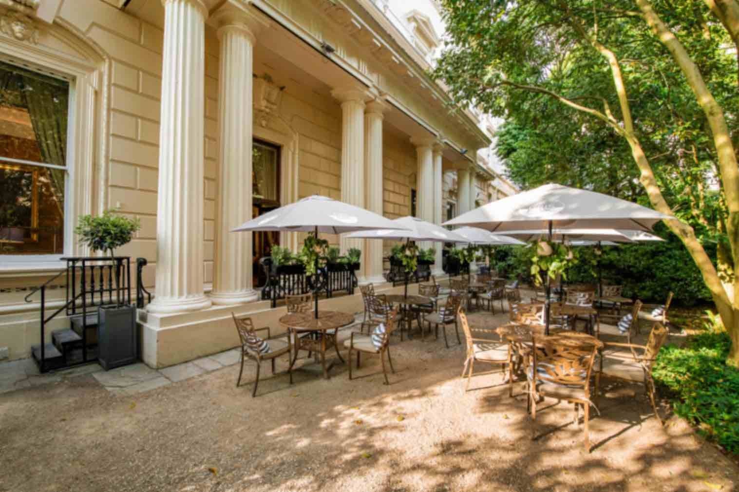 The Carlton, Outside Terrace And Garden