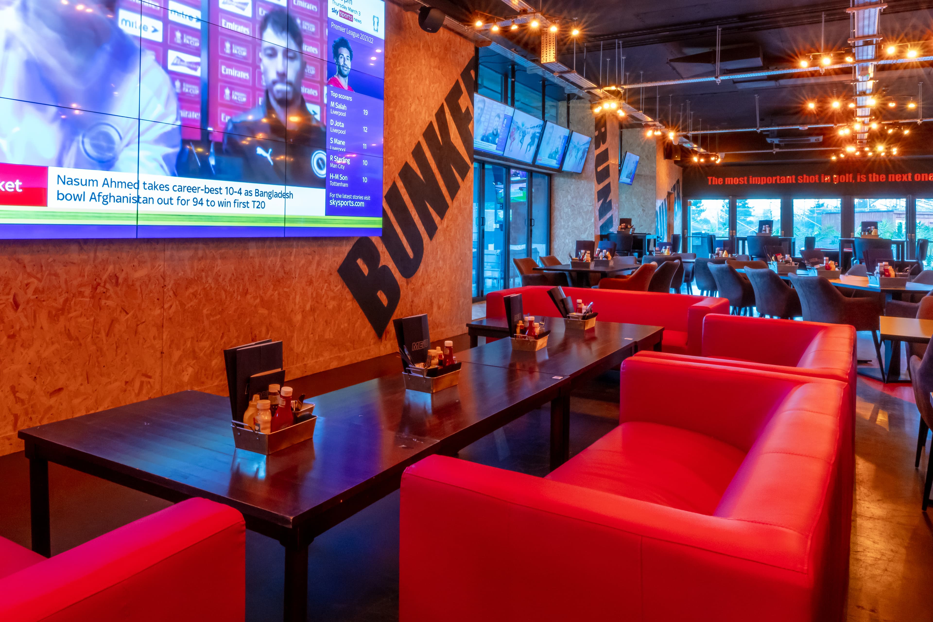 The Bunker Bar, BigShots Golf Northwick Park photo #2