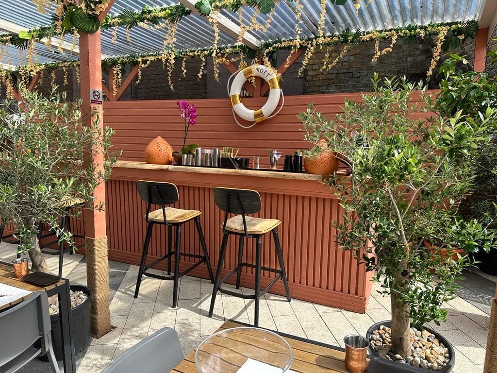 Outside Patio, Yum Sa Restaurant photo #2