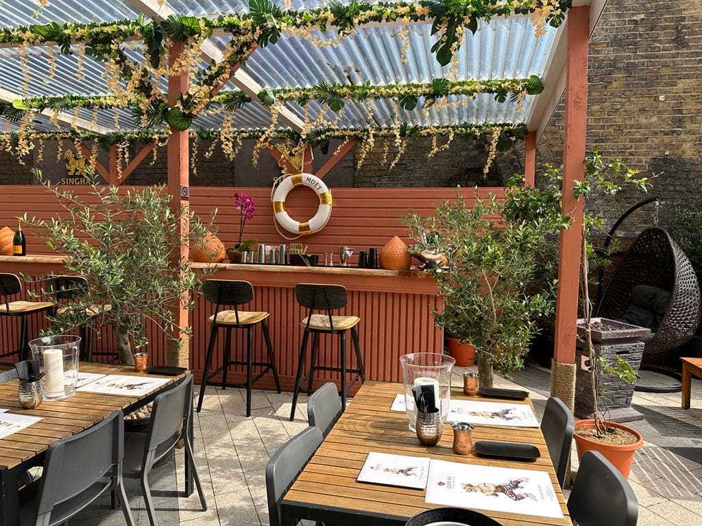 Outside Patio, Yum Sa Restaurant photo #3