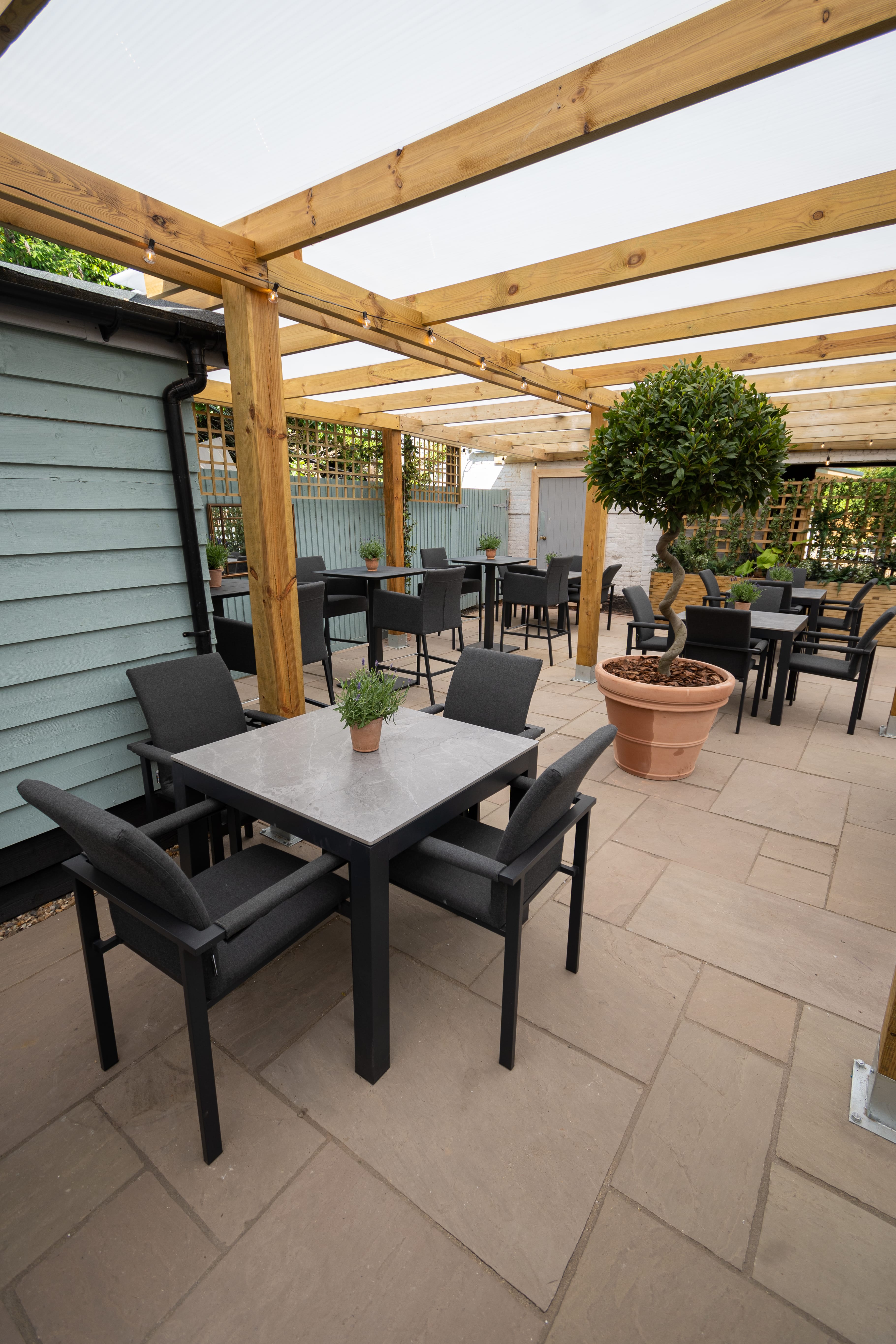 Photo of The Grantchester Green Man, Terrace