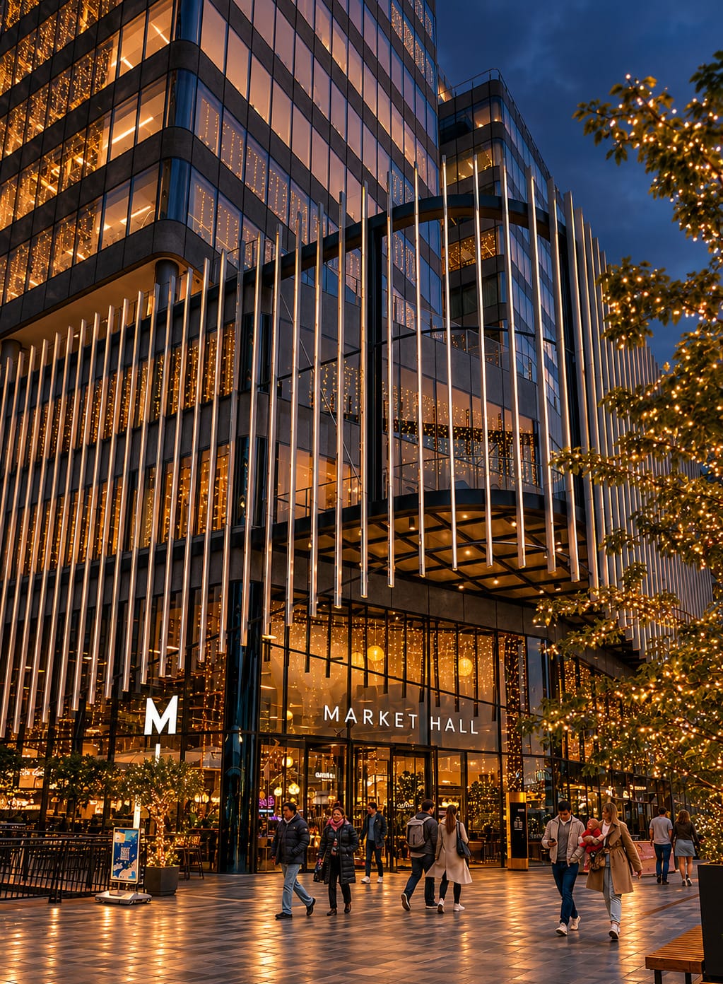 Photo of Market Halls Canary Wharf, Christmas 2026 - Market Halls Canary Wharf