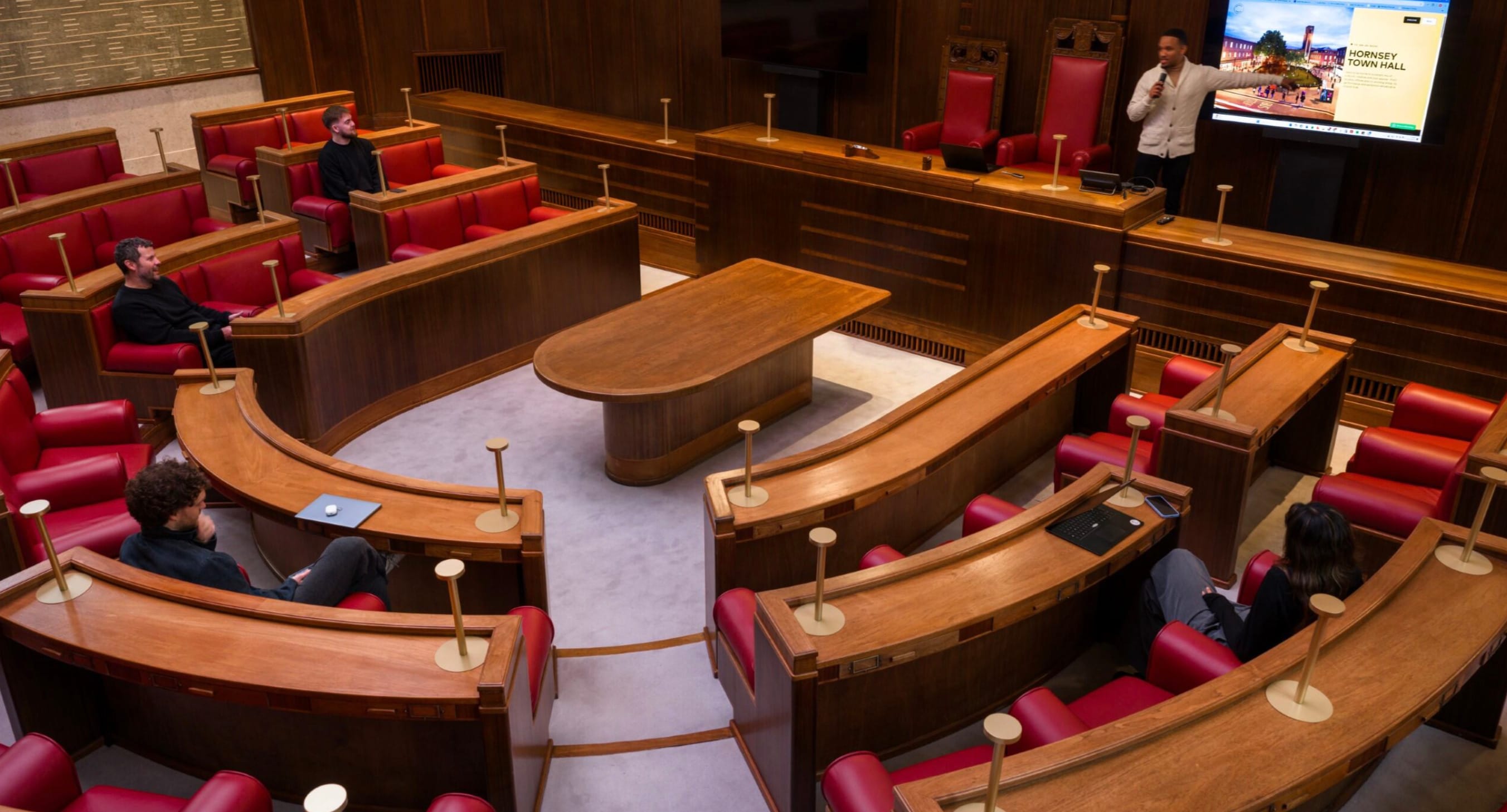 Photo of Hornsey Town Hall, Council Chamber
