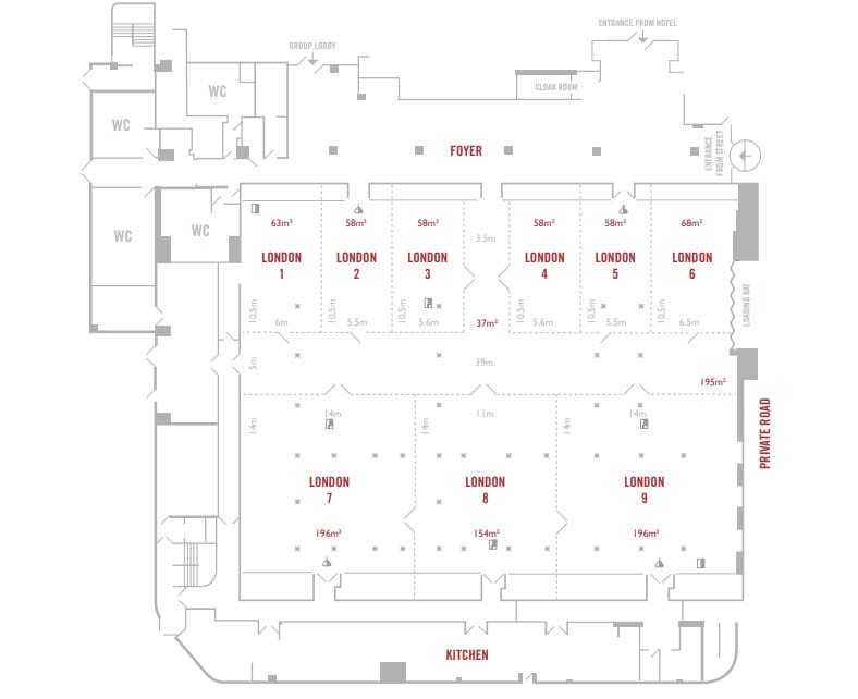 Photo of Mercure London Earls Court Hotel & Conference Centre, London Suite 7, 8 & 9