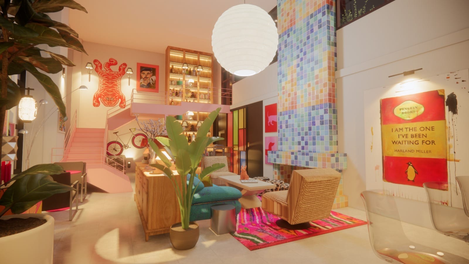 Photo of The Little Neon Door, The Sitting Room