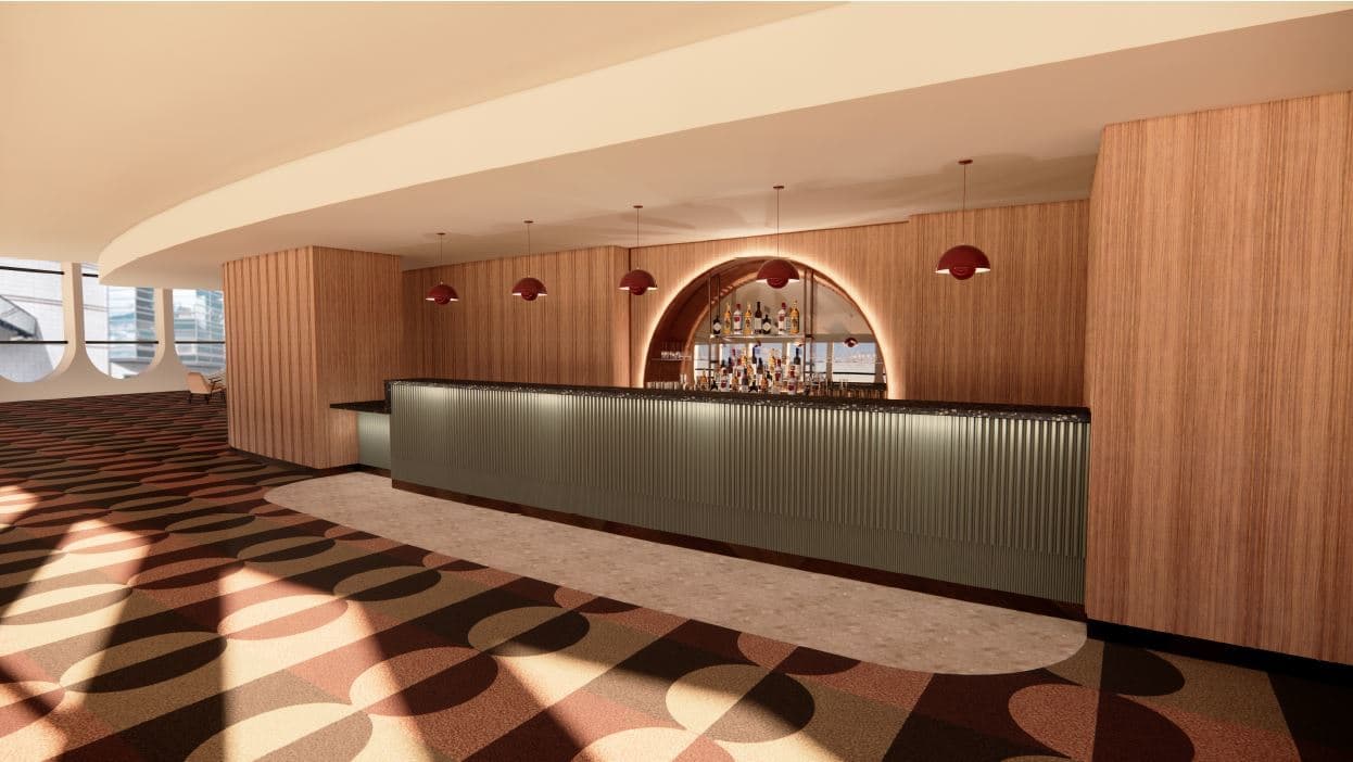 The Mezzanine And REP Foyer Bar