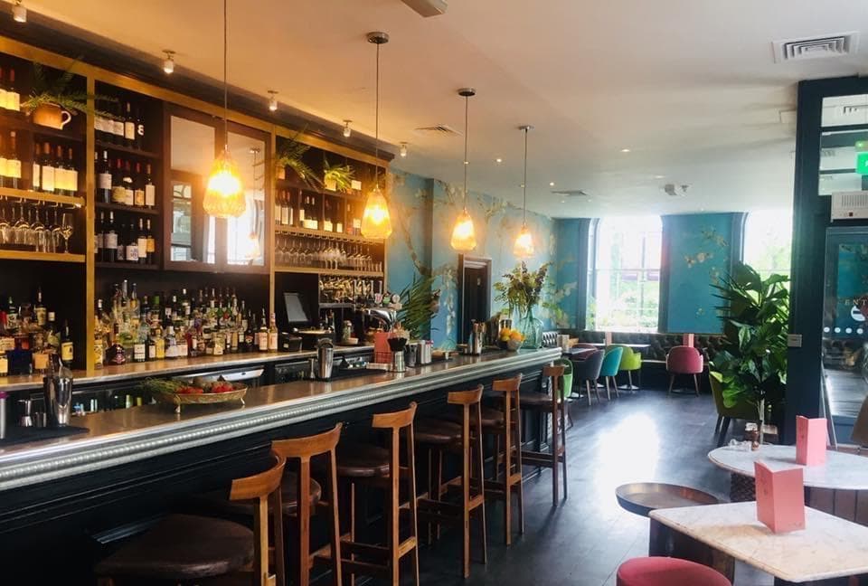 Semi-Private Bar Area