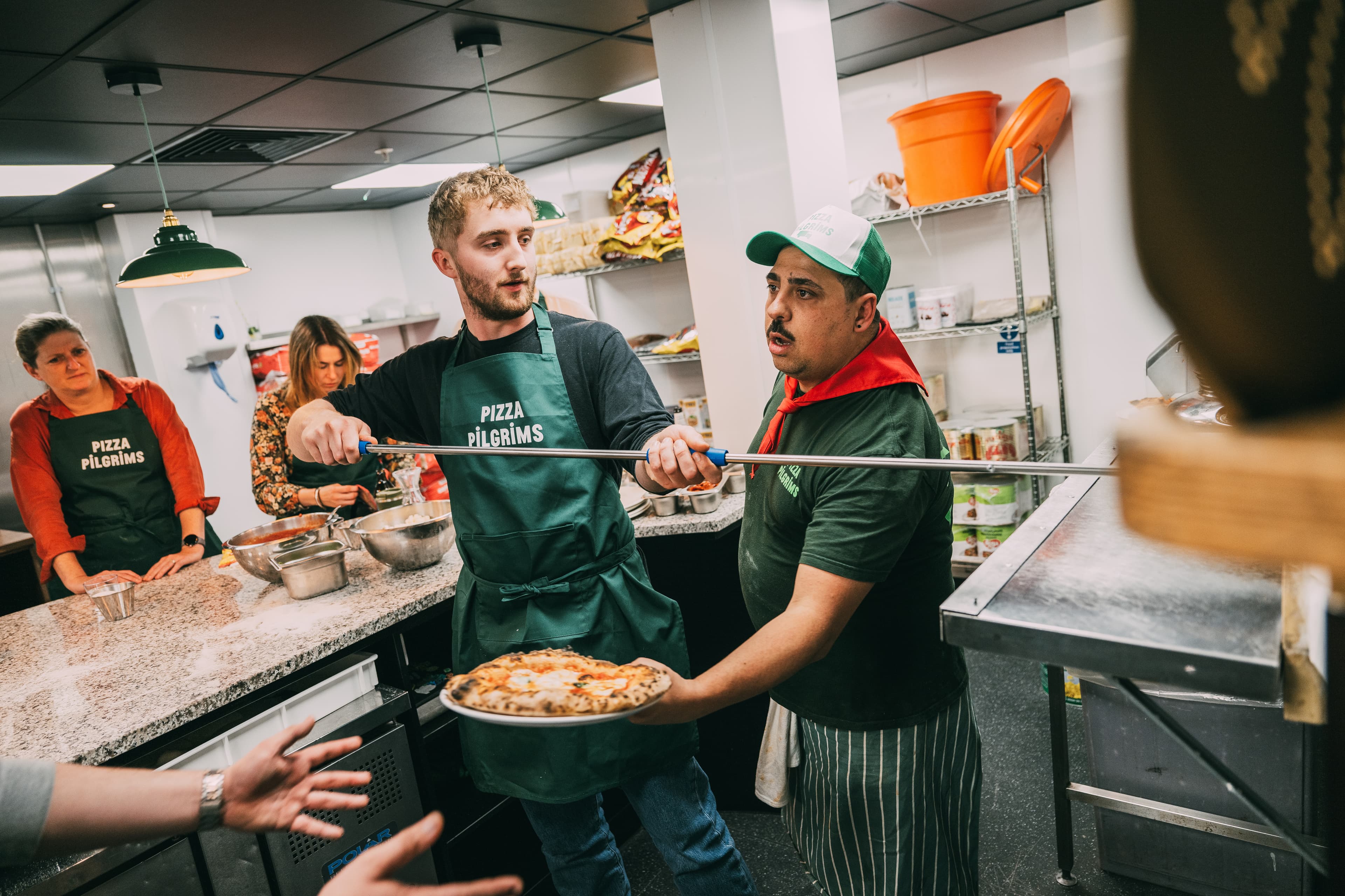 Christmas At Pizza Pilgrims Canary Wharf!, Pizza Pilgrims Canary Wharf photo #15