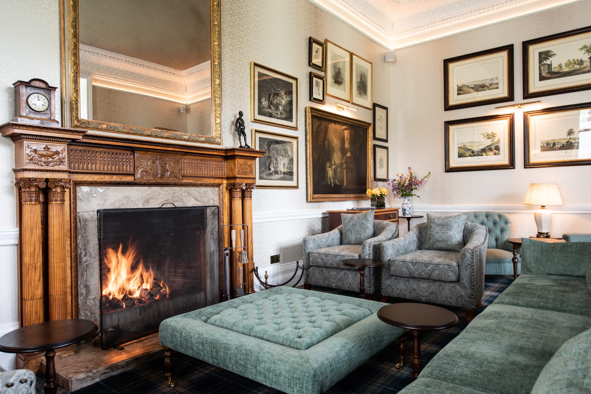 Photo of SCHLOSS Roxburghe Hotel & Golf Course, Drawing Room