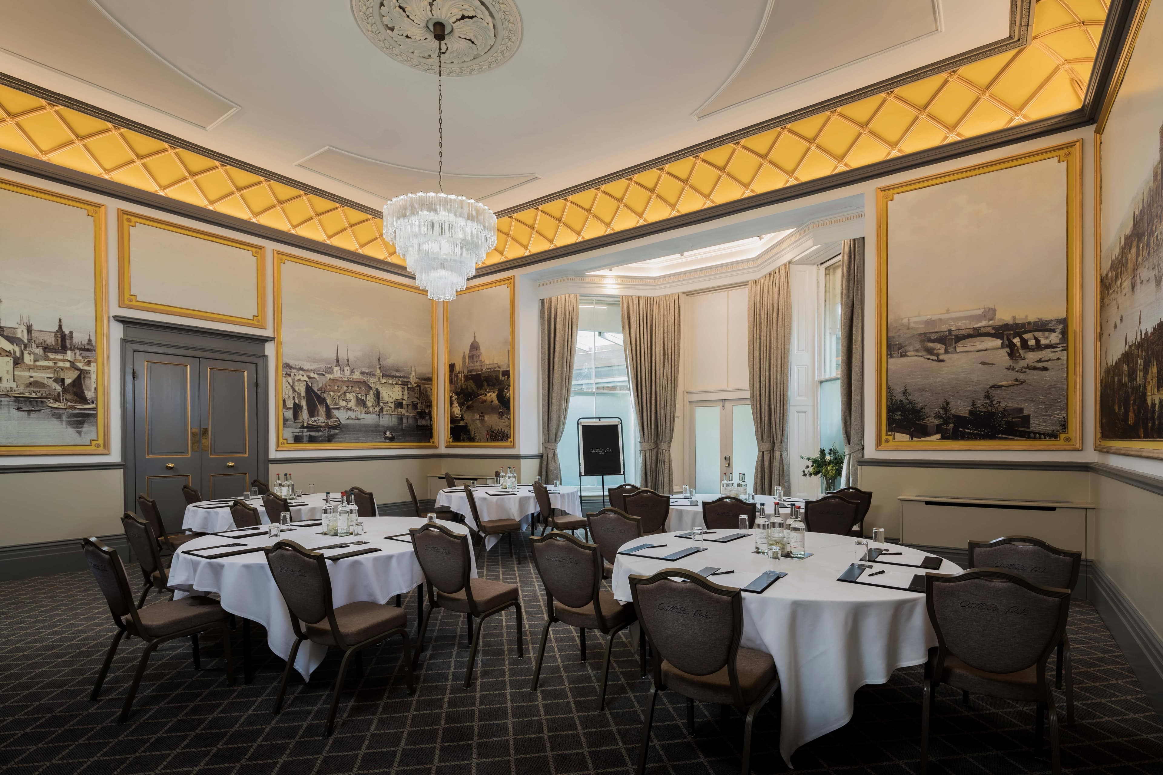 Drawing Room & Terrace, Oatlands Park Hotel photo #4