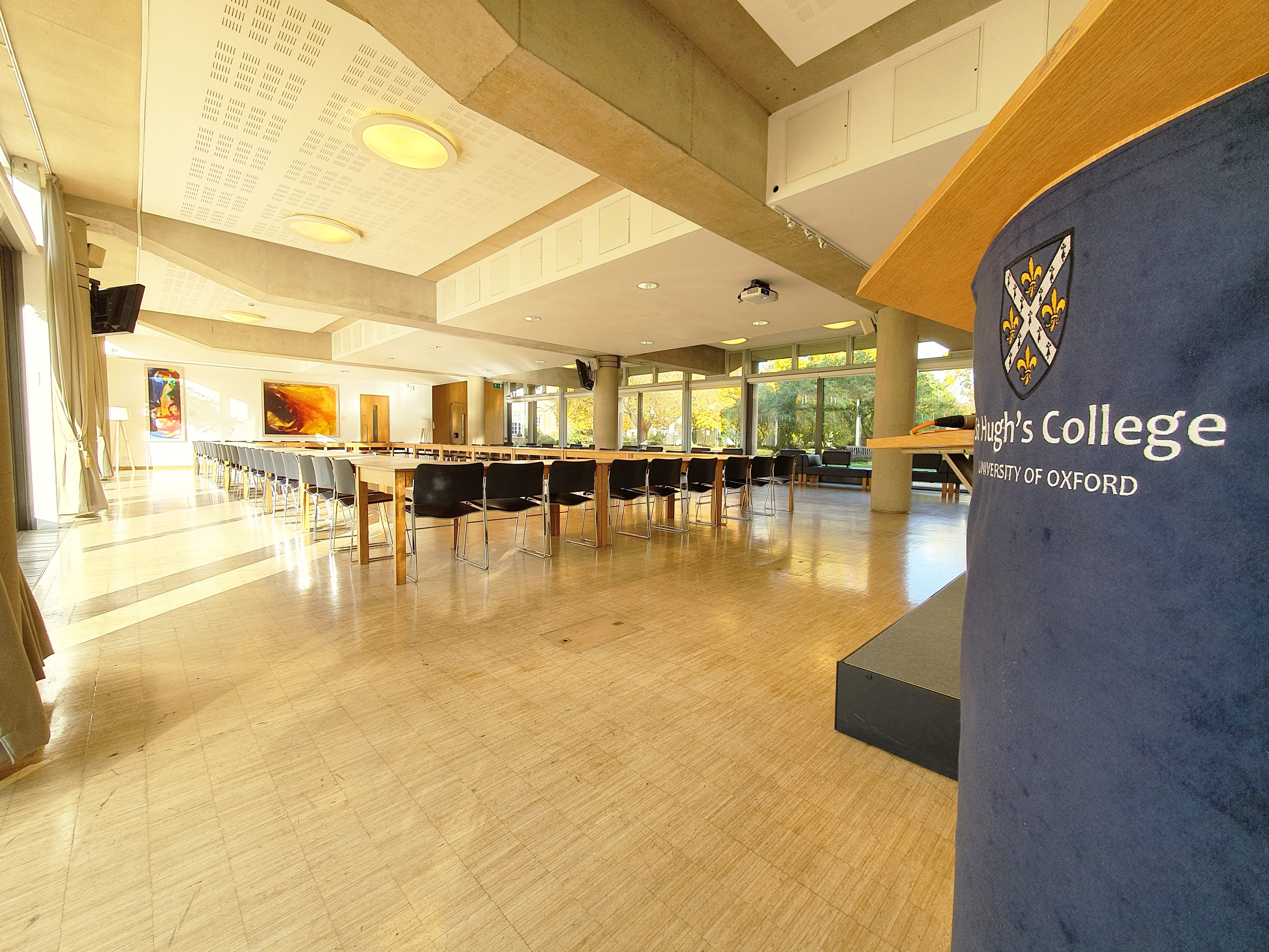 Photo of St Hugh's College, University Of Oxford, Maplethorpe Hall (Hybrid Event Space)