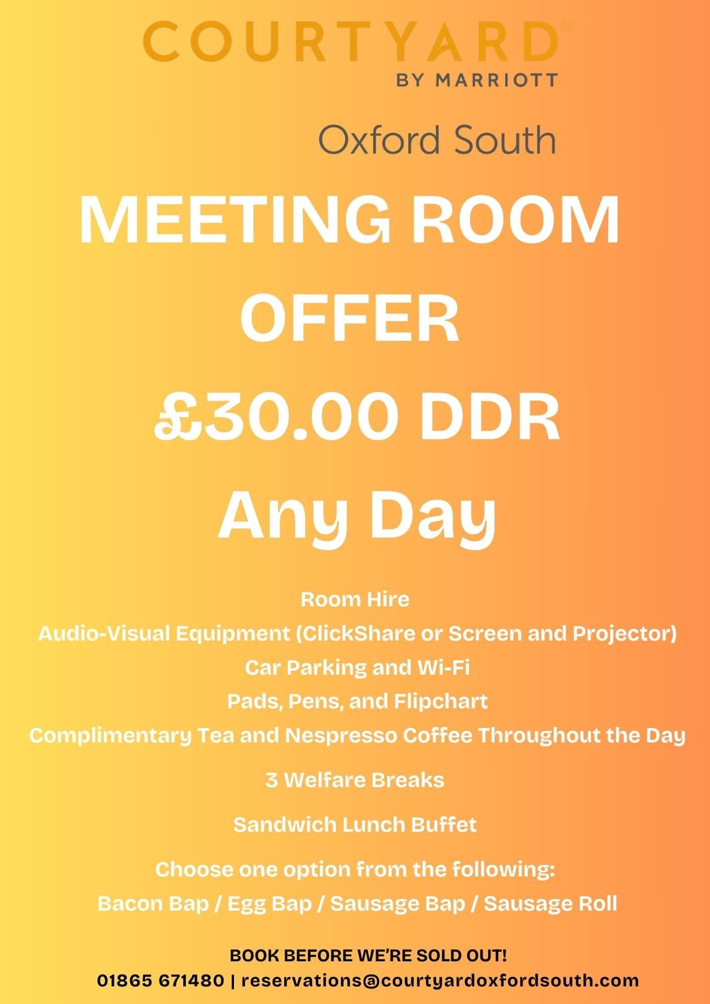 Event Space 4, Courtyard Oxford South photo #7