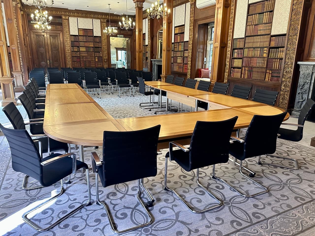 Grand Library, Clevedon Hall photo #2