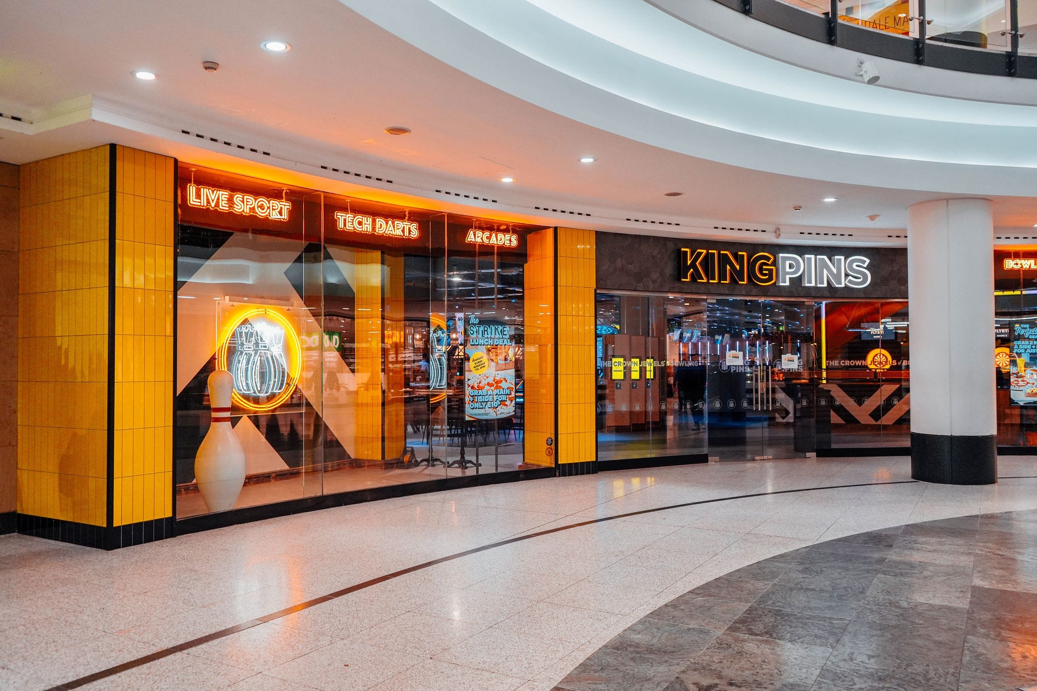 Photo of King Pins Bowling - Arndale Manchester, The Bullseye Zone