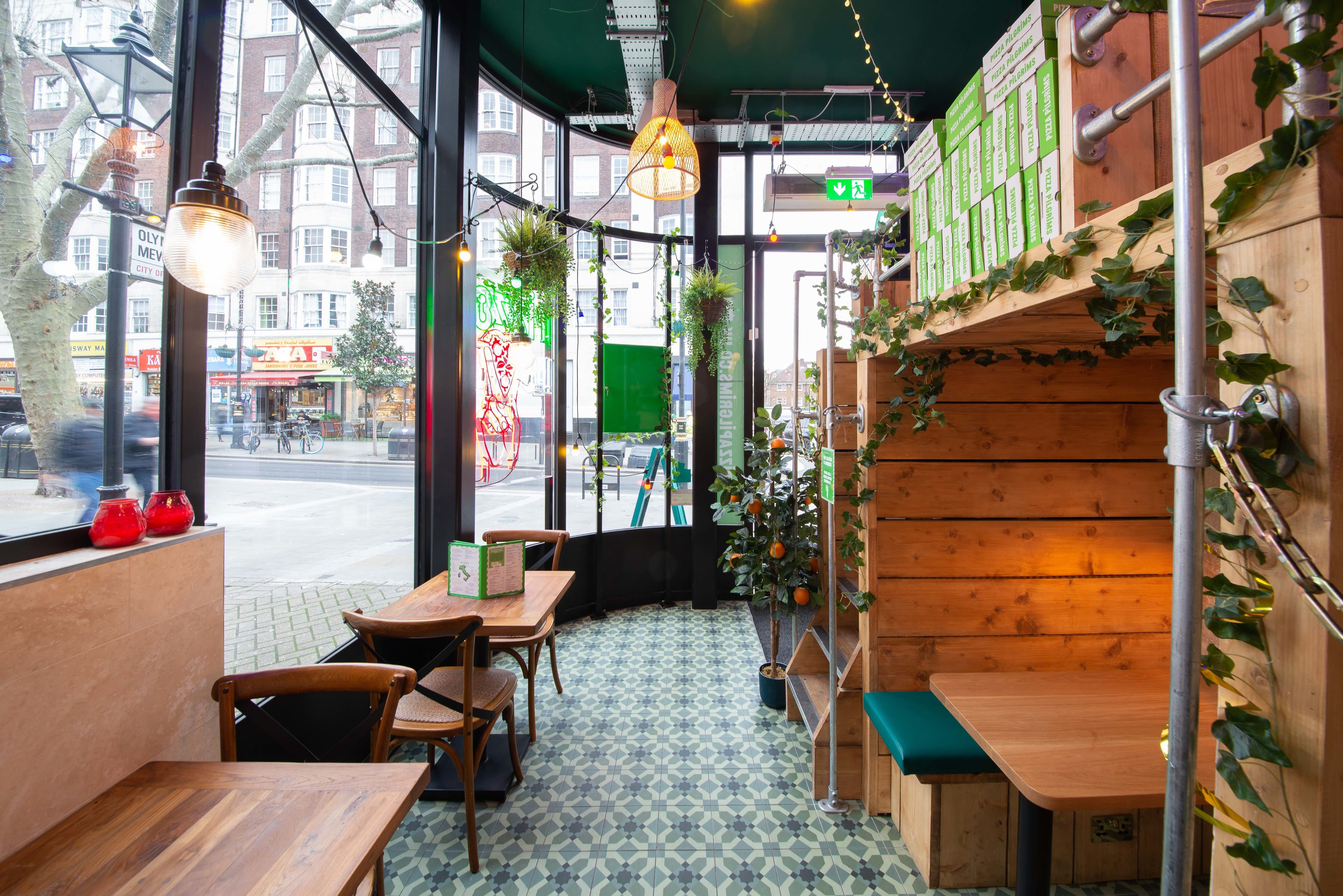 Photo of Pizza Pilgrims Hyde Park, The Indoor 'Secret Garden'