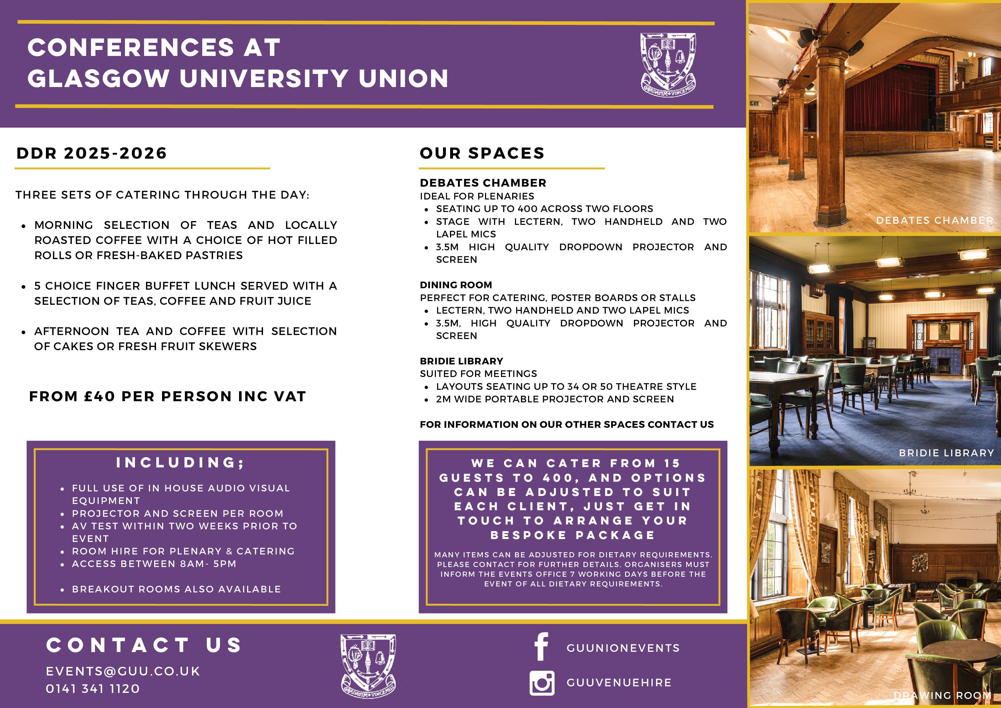 Photo of Glasgow University Union, Bridie Library