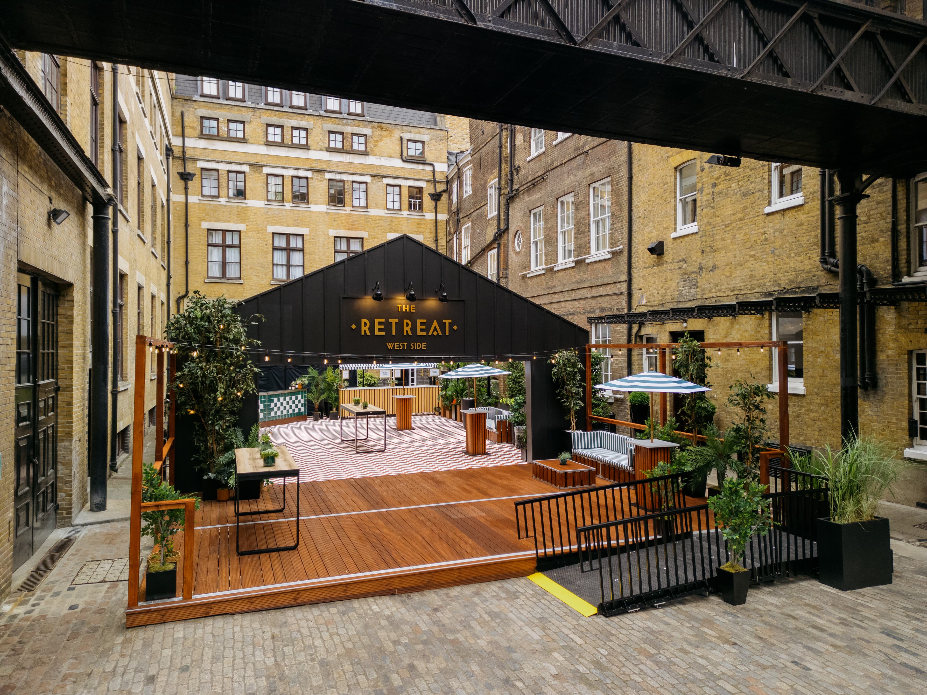 The Retreat - Courtyard Marquees, The Brewery photo #7