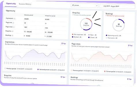 host dashboard page screenshot